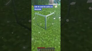 MINECRAFT: CADRES BRINCANDO DE ESCONDE ESCONDE #shorts