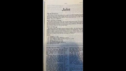 John Chapter 1-3