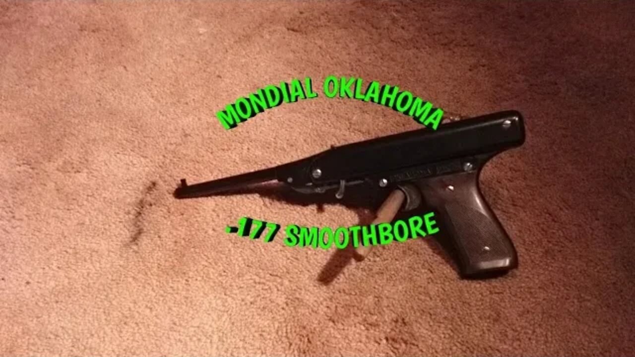 Mondial Oklahoma .177 smoothbore pistol