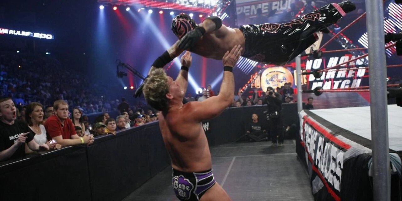 Rey Mysterio vs Chris Jericho Extreme Rules 2009 Highlights