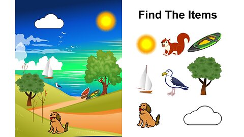 Speed Search The Game Where You Have 1 Minute To Find The Hidden Item Or Animal In The Picture