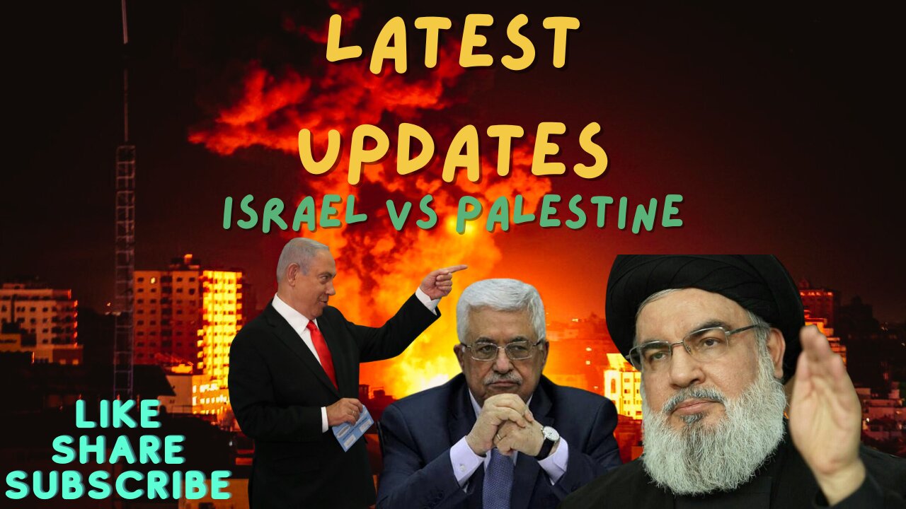 Latest Updates. Israel vs Palestine. Breaking News. #israel #palestine #gaza #war #latest #video