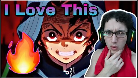 Demon Slayer Edits Tiktok Compilation #8 | *REACTION!!