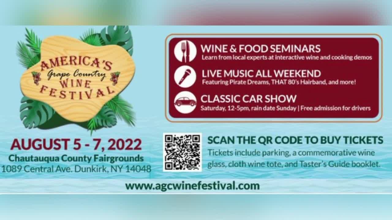 Celebrate all that is wine at America’s Grape Country Wine Festival