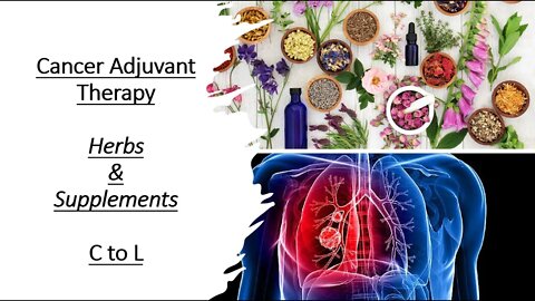 Cancer Adjuvant Therapy - C to L