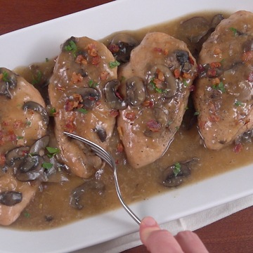 Slow cooker chicken Marsala