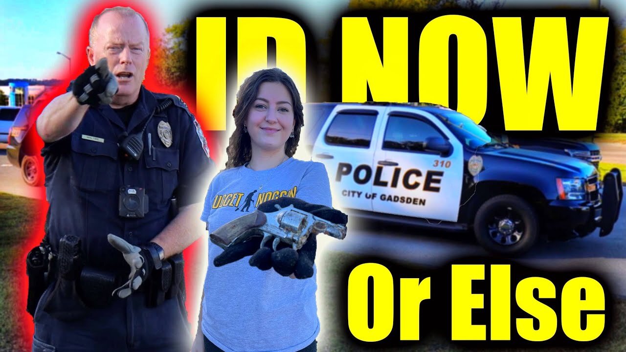 *TRIGGER ALERT* COP GETS OWNED & SHUT DOWN…GIRLFRIEND FOUND THIS MAGNET FISHING!!