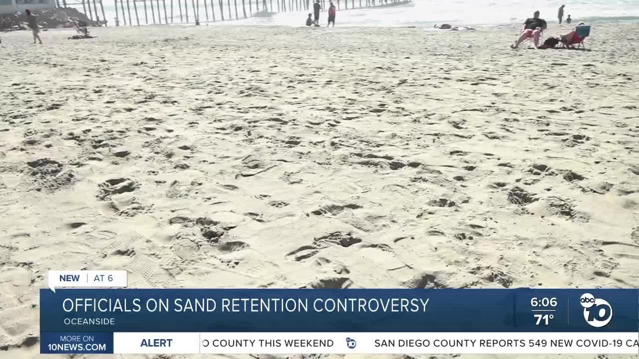 Oceanside proposes rock groins for sand retention, mayor against it