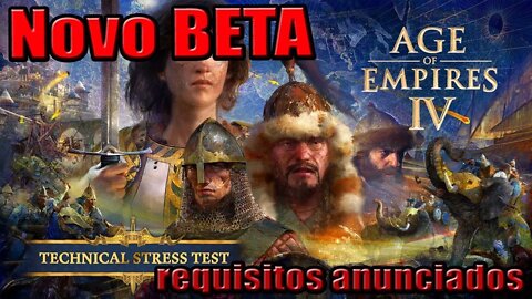 BETA ABERTO do AGE OF EMPIRES 4 #shorts