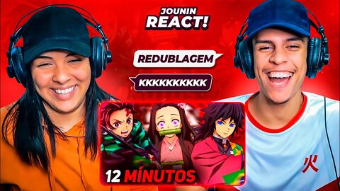 Demon Slayer em 12 MINUTOS (BR) | RegularMatt | [React Rap Nerd] 🔥