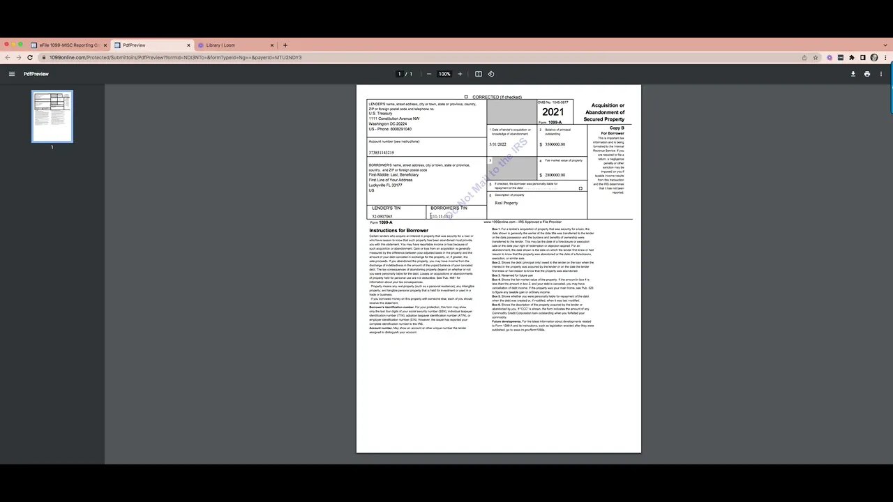 Download a PDF Preview of Your Filing & Get it Checked by a Telegram Admin - 1099online.com