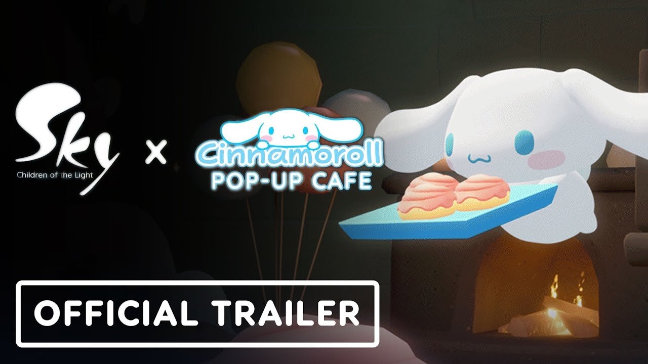 Sky: Children of the Light x Cinnamoroll Pop-Up Cafe - Official Collaboration Teaser Trailer