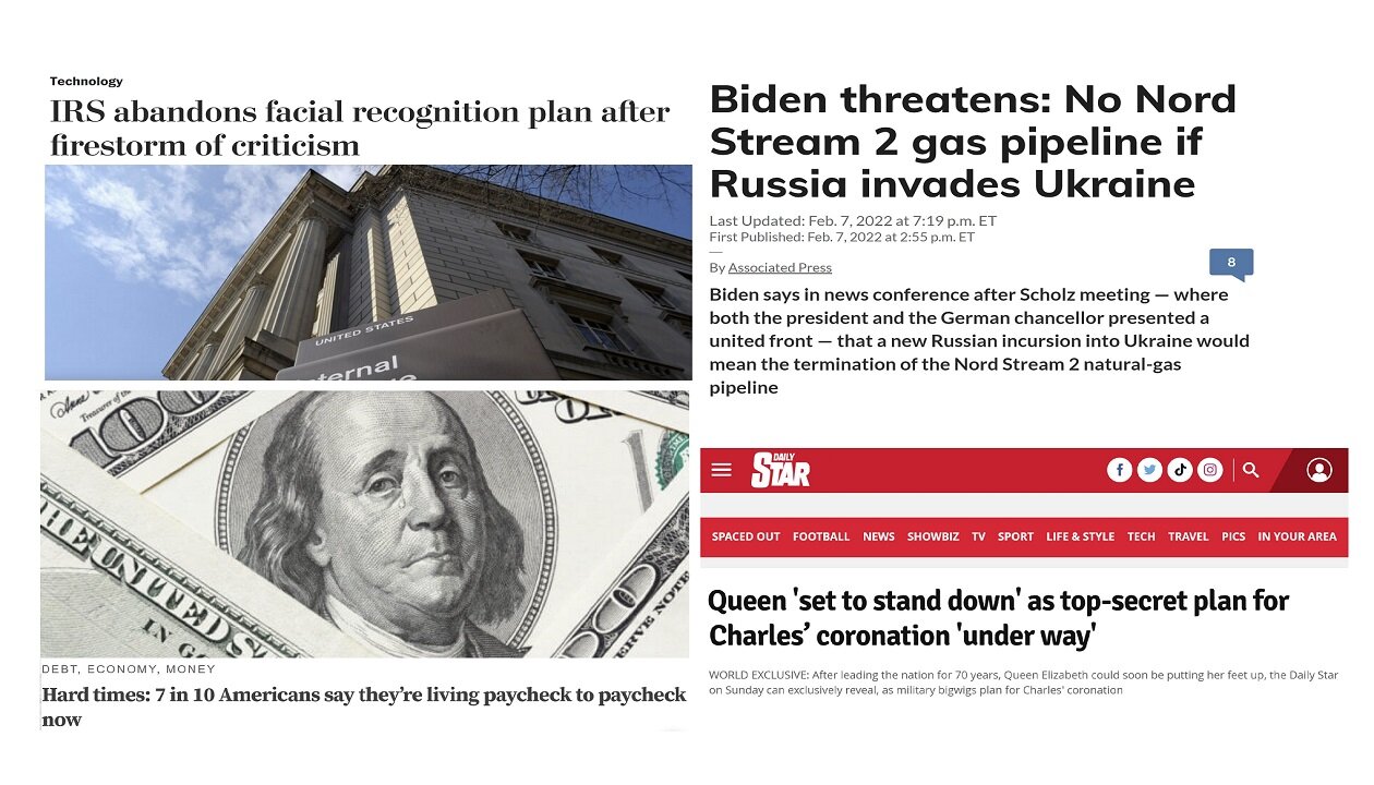 Biden Threatens: No Nord Stream2 Pipeline If Russia Invades Ukraine & Other News