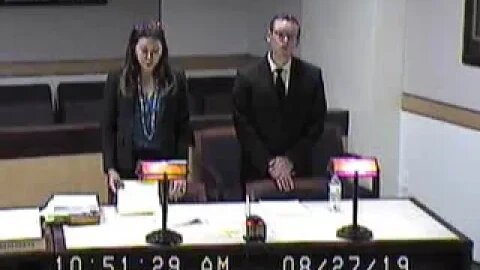 Splinter matter before Clark County Family Court Judge Mathew Harter 8/27/19