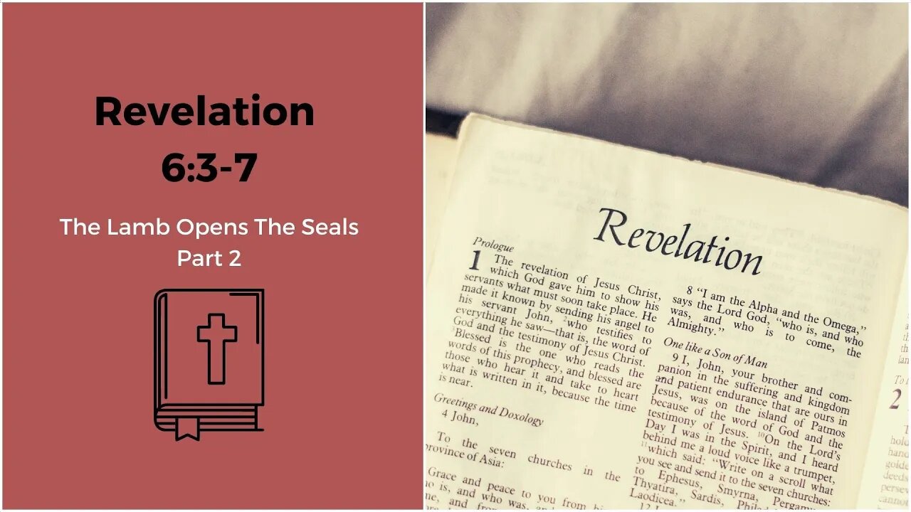 Revelation 6:3-8 The Second, Third and Fourth Seals