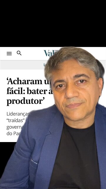 Projeto que taxa os produtores