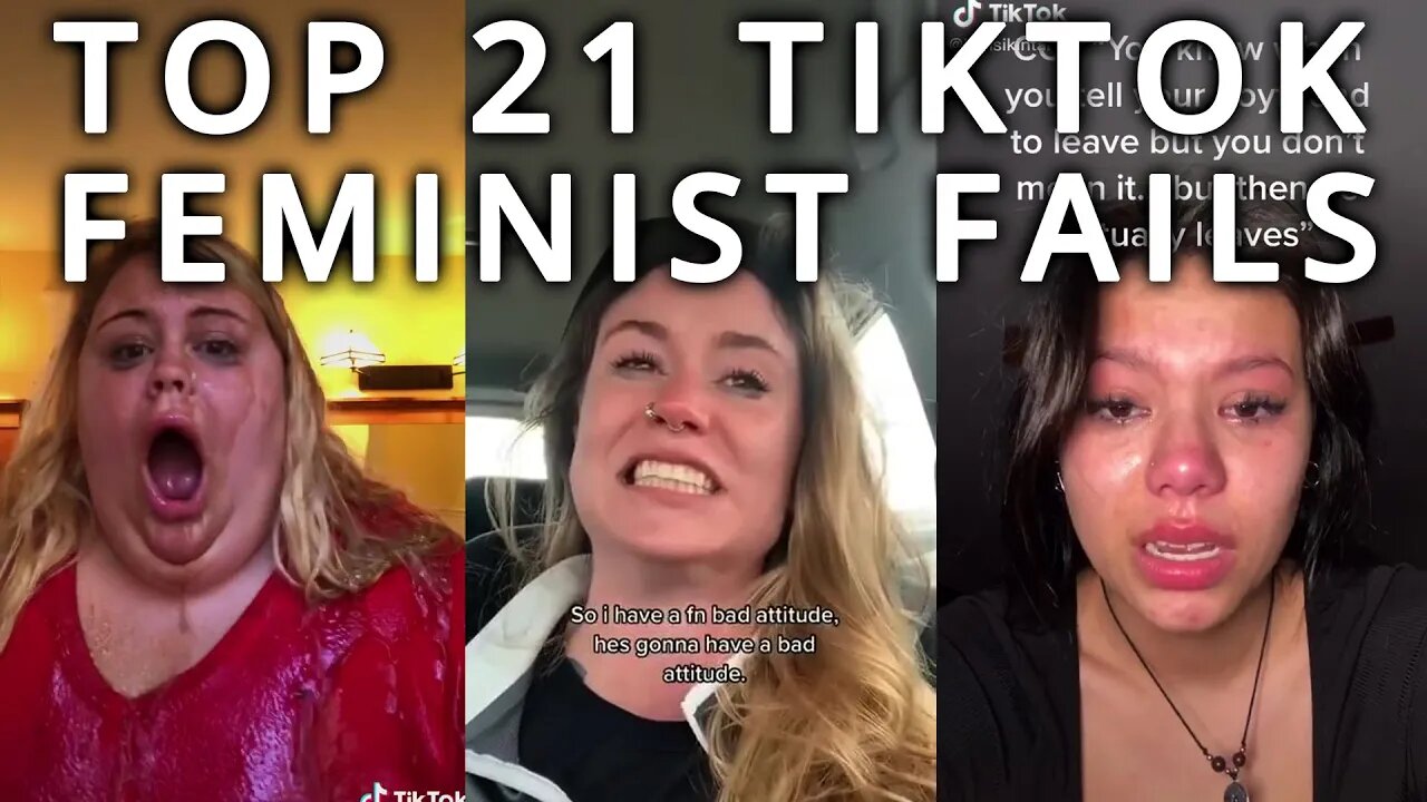 Top 21 TikTok MGTOW Truths -PROOF feminism has made women dumber