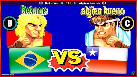 Street Fighter II': Hyper Fighting (Returns Vs. algien bueno) [Brazil Vs. Chile]