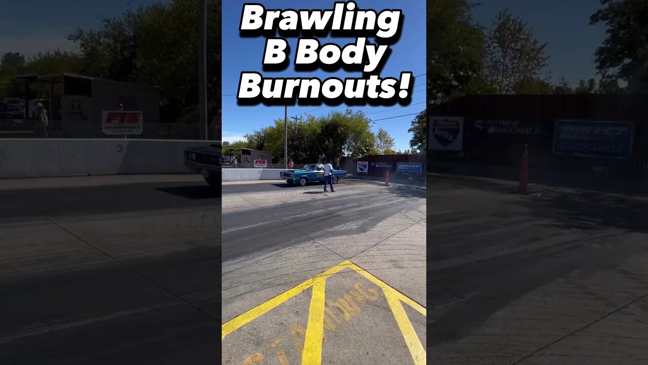 Brawling B Body Burnouts! #shorts