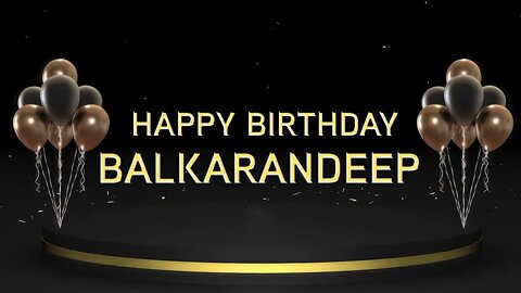 Wish you a very Happy Birthday Balkarandeep