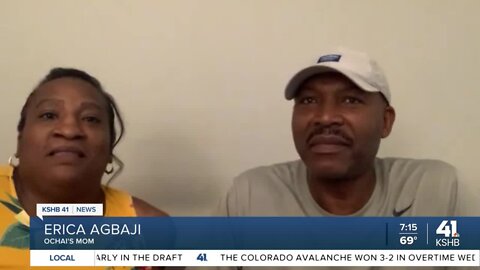 Ochai Agbaji's parents proud of his success ahead of NBA Draft