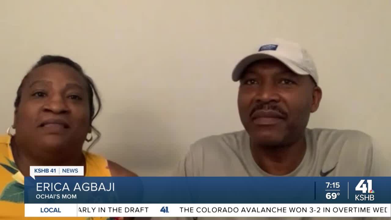 Ochai Agbaji's parents proud of his success ahead of NBA Draft