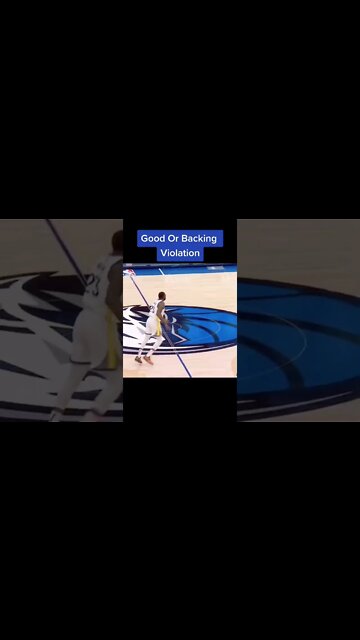 Good Or Backing Violation?????