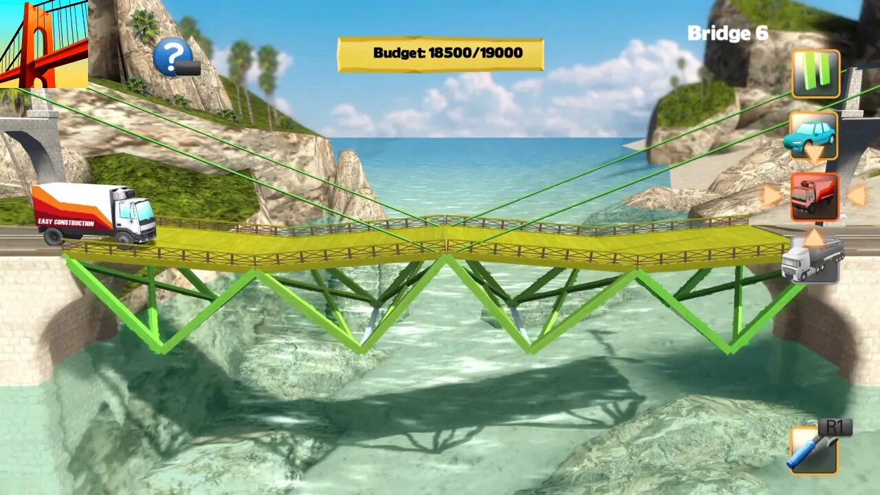Bridge Constructor Part 2-We Have Concrete And Wire