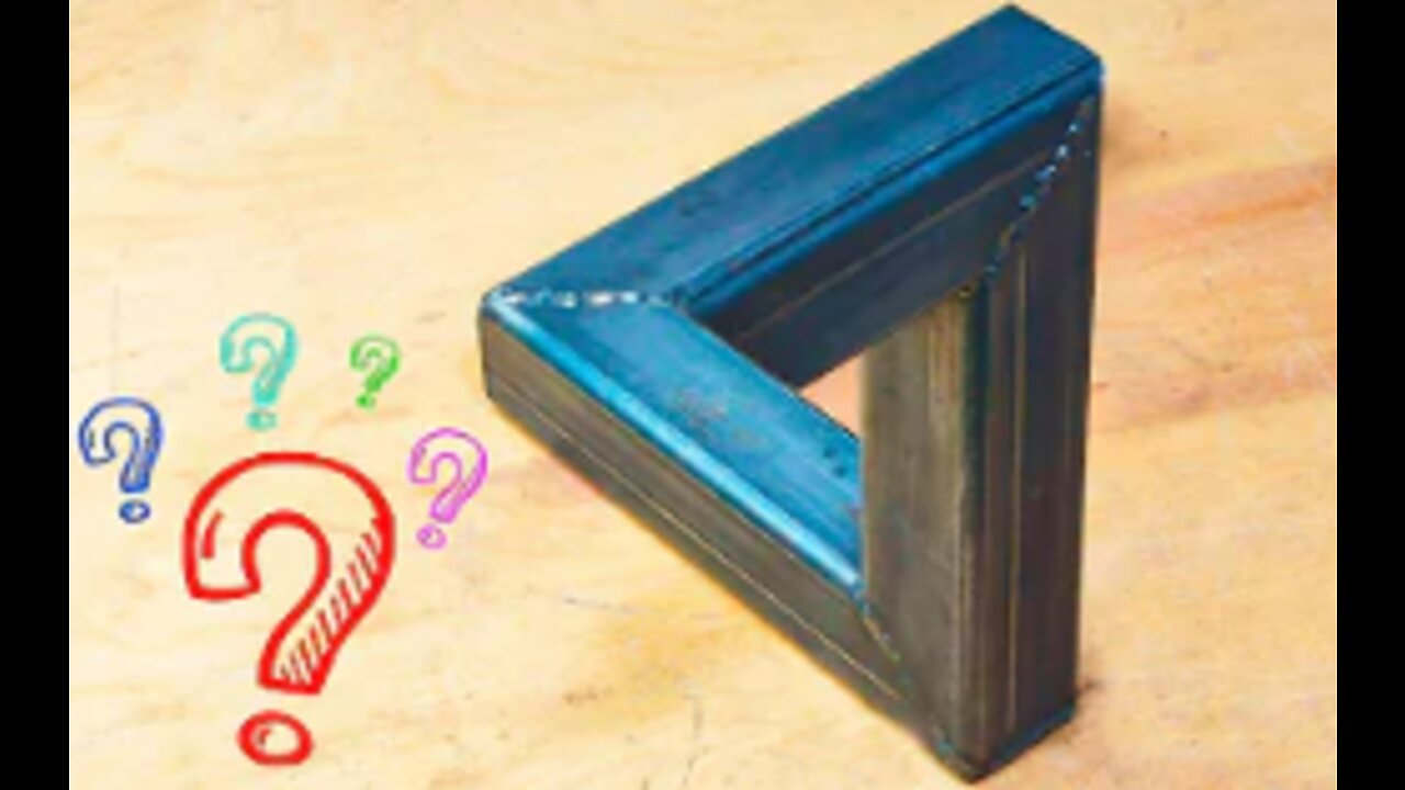 How to Weld an Impossible Triangle (Tribar)? | Is It possible?