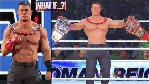 What If.. John Cena Was The Tribal Chief WWE 2K23