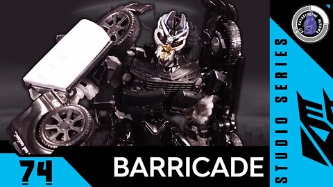 Transformers: Studio Series BARRICADE [Deluxe, 2018] | Kit Reviews #74