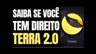 TERRA 2 0 AIRDROP BINANCE SAIBA COMO RECEBER E SE VC TEM DIREITO A ESTE AITDROP LUNA 2.0