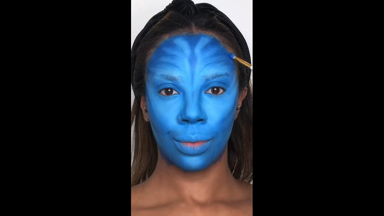 Avatar Makeup Tutorial 🪐💙