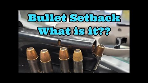 Bullet Setback- Why You Should Pay Attention!!