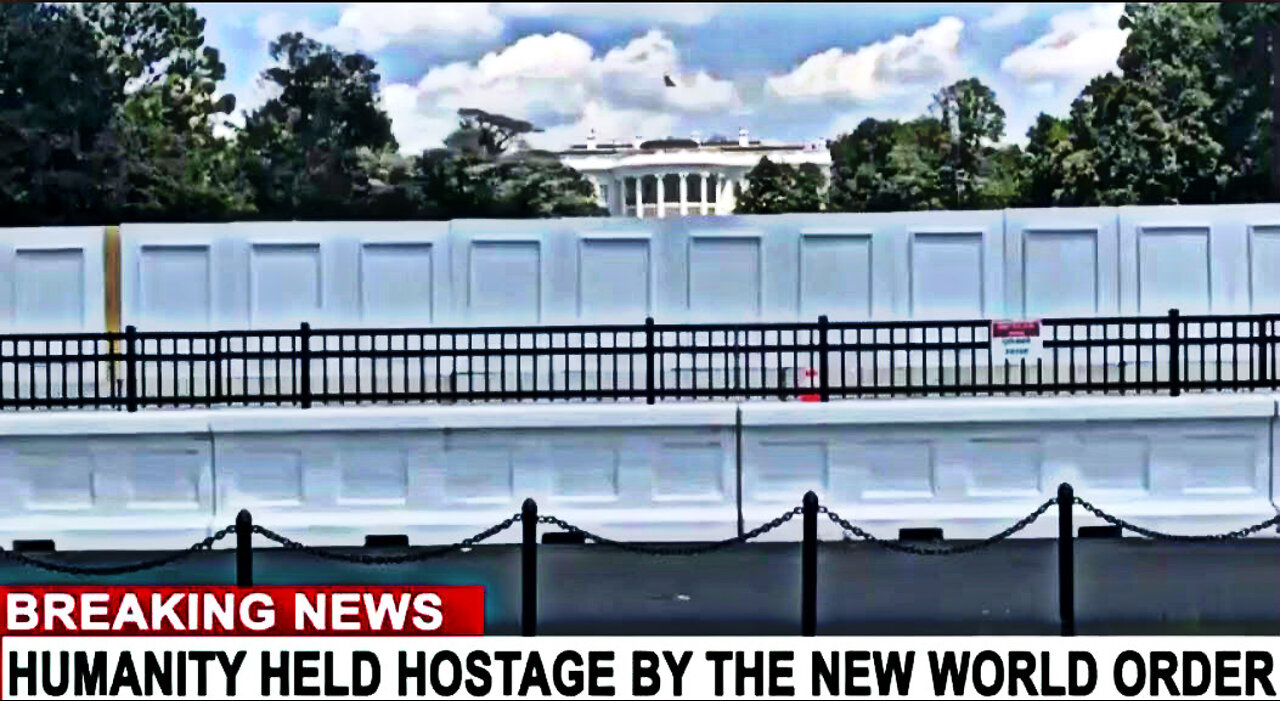 New White House Bunker Walls - Humanity Held Captive by The Deep State