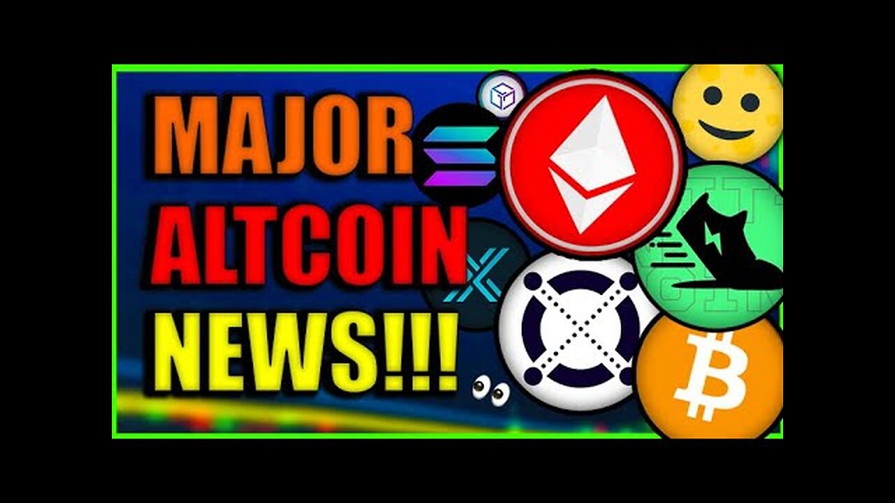 OMG!!! MAJOR ALTCOIN PUMP!!! Bitcoin & Ethereum Soar! Crypto News