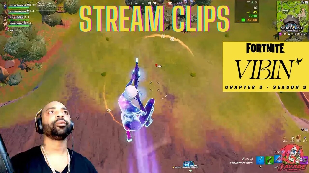 FORTNITE [LIVE] STREAM CLIPS CHAPTER 3 SEASON 3