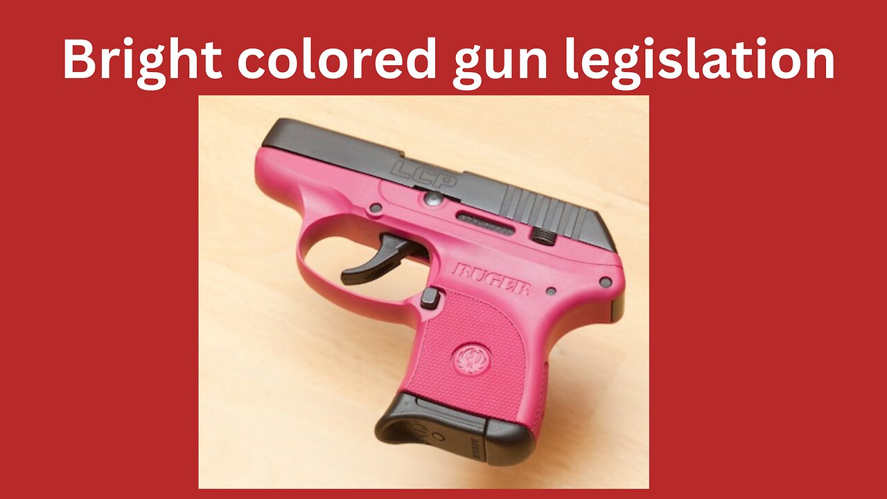 Proposed Michigan Law Targets Brightly Colored and Disguised Guns