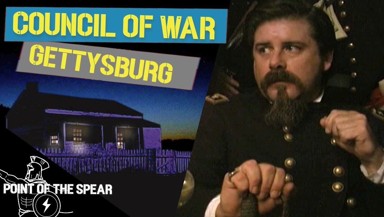 Council of War at the Battle fo Gettysburg