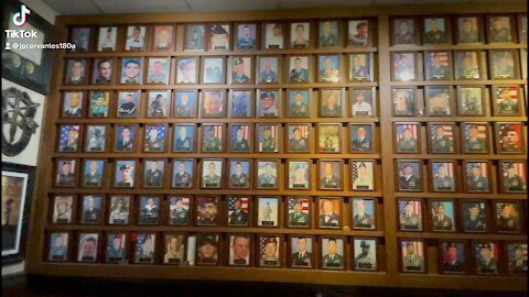 Memorial Wall at Charlie Mikes Pub