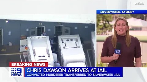 Video: Chris Dawson arrives at Silverwater prison to await sentencing