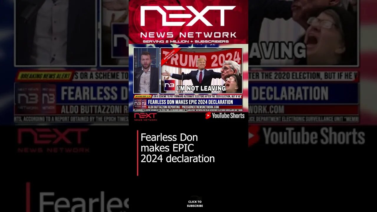 Fearless Don makes EPIC 2024 declaration #shorts