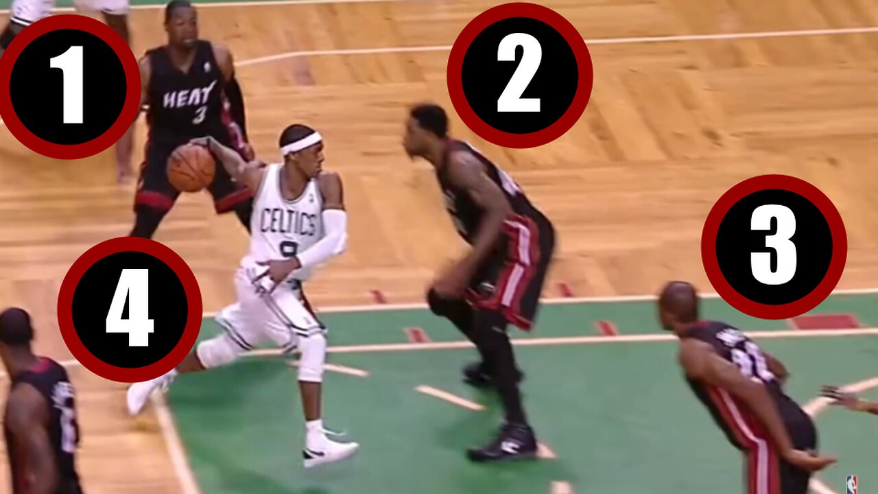 How Rajon Rondo Puzzles The Defense With His Classic Fake Pass Move