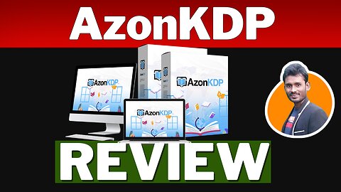 AzonKDP Review 📖 The Secret to Passive Income on Amazon? AzonKDP Does It All!