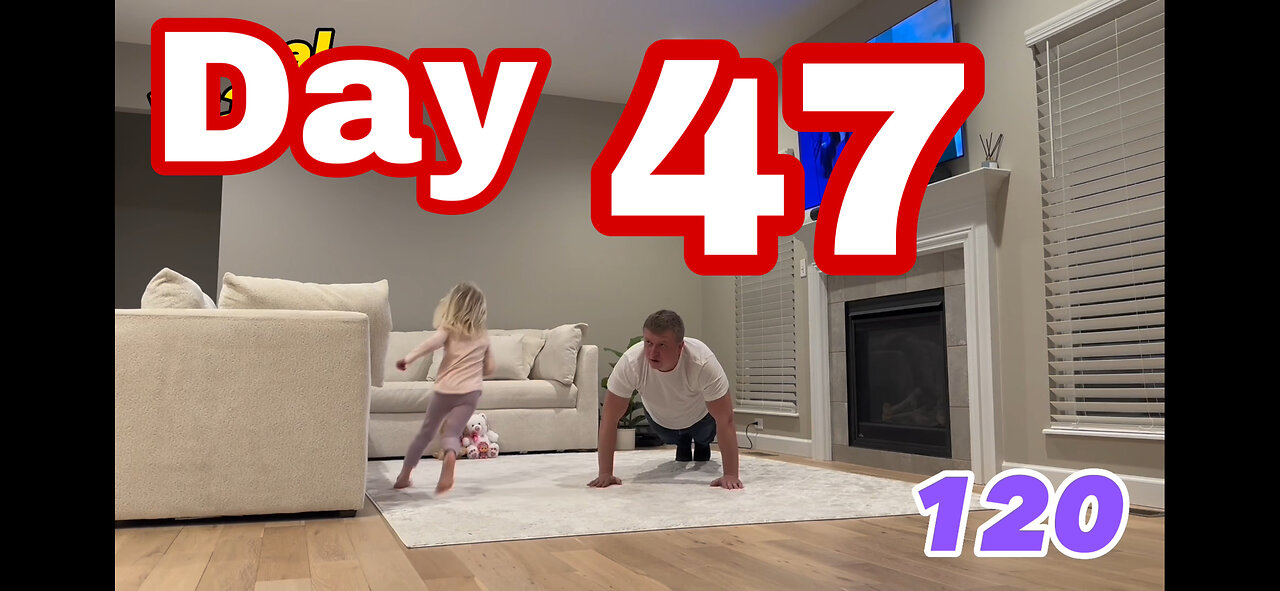 February 16th. 133,225 Push-Ups challenge (Day 47)