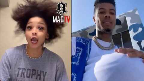 Chrisean Rock Responds To Blueface Preggo Troll! 😡