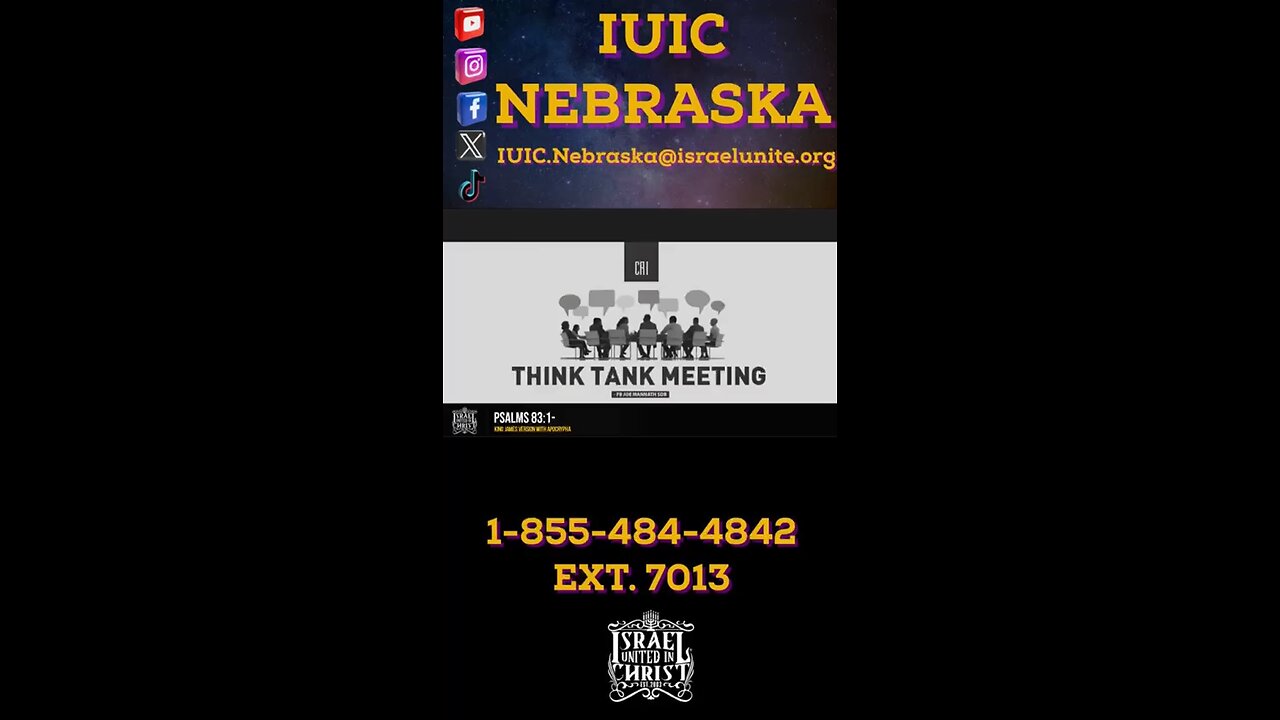 #IUIC #israelunitedinchrist #nathanyel7 #IUICNE #nebraska #Slavery #Prophecy #BHM365 #Blackhistory