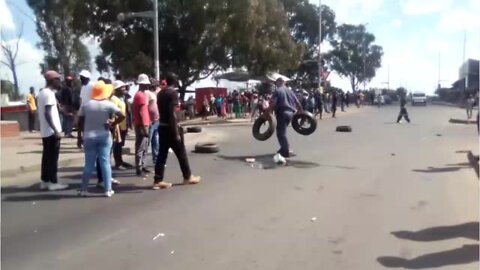 Diepsloot residents have took to the streets to protest after seven people were reportedly shot dead.