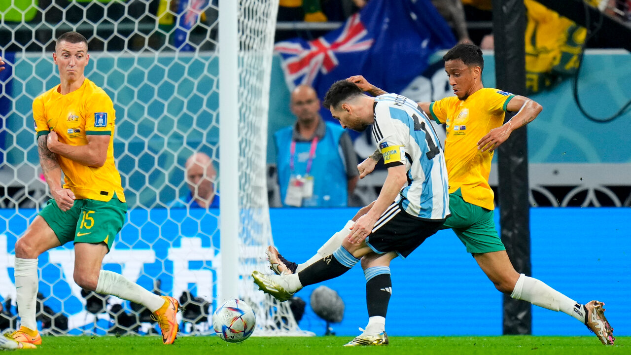 "QUIERO GANAR LA TERCERA" - Argentina vs Australia - Messi - Qatar 2022