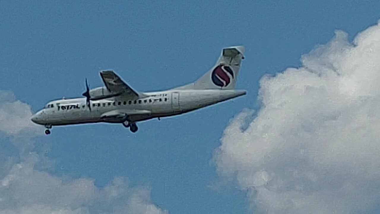 ATR72-600 PT-TTM vindo de Parintins para Manaus